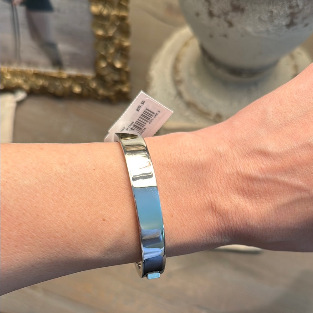 J. Crew Gold and Silver cuff Bracelets - Picture 6 of 6